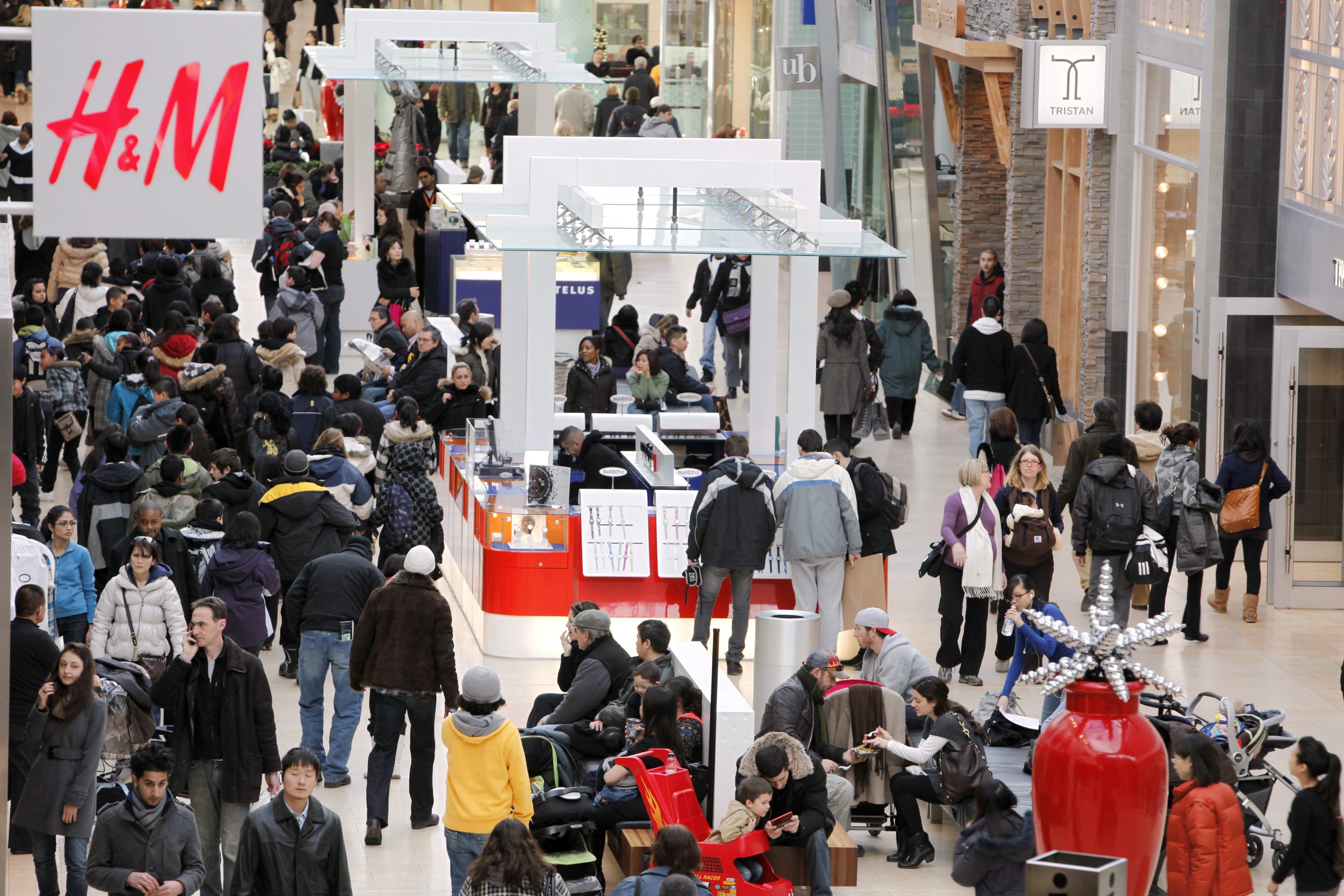 Canada's best malls perform as well, or better than U.S.'s top