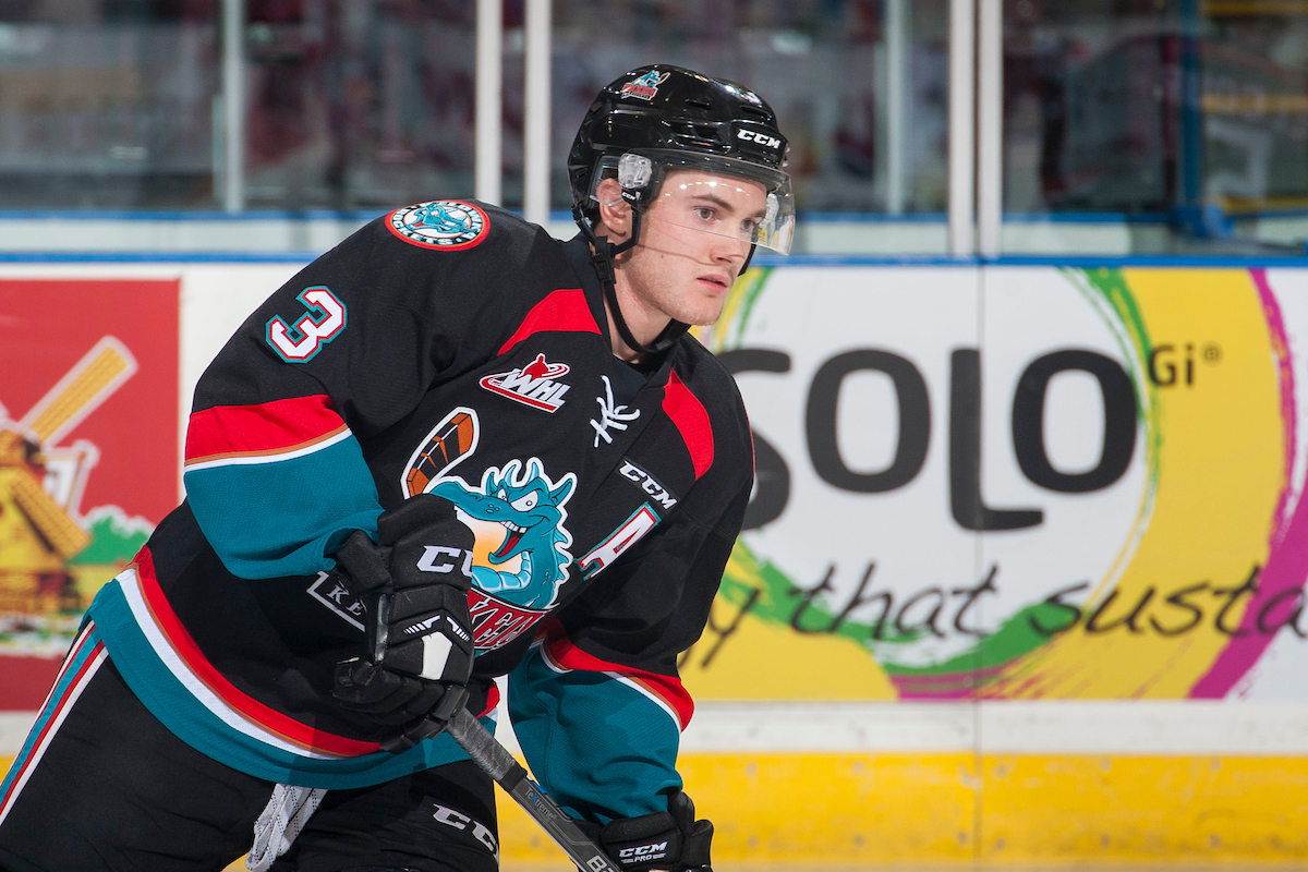  Kelowna Rocket Riley Stadel traded to Oil Kings.