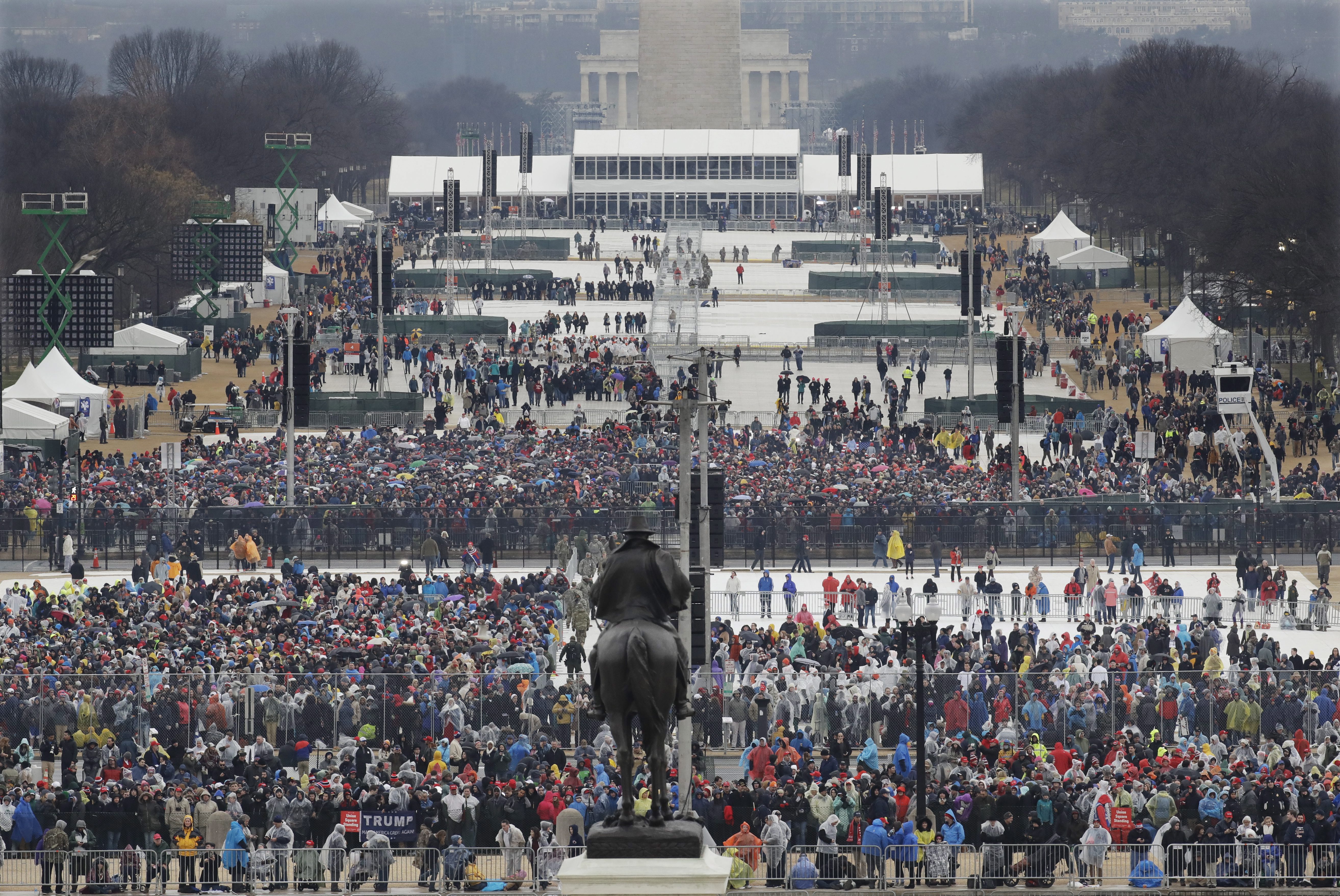 Women’s March On Washington Vs. Trump Inauguration, By The Numbers ...