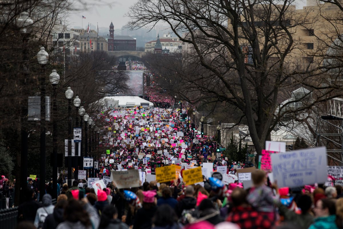 Striking photos of Women’s Marches around the world - National ...