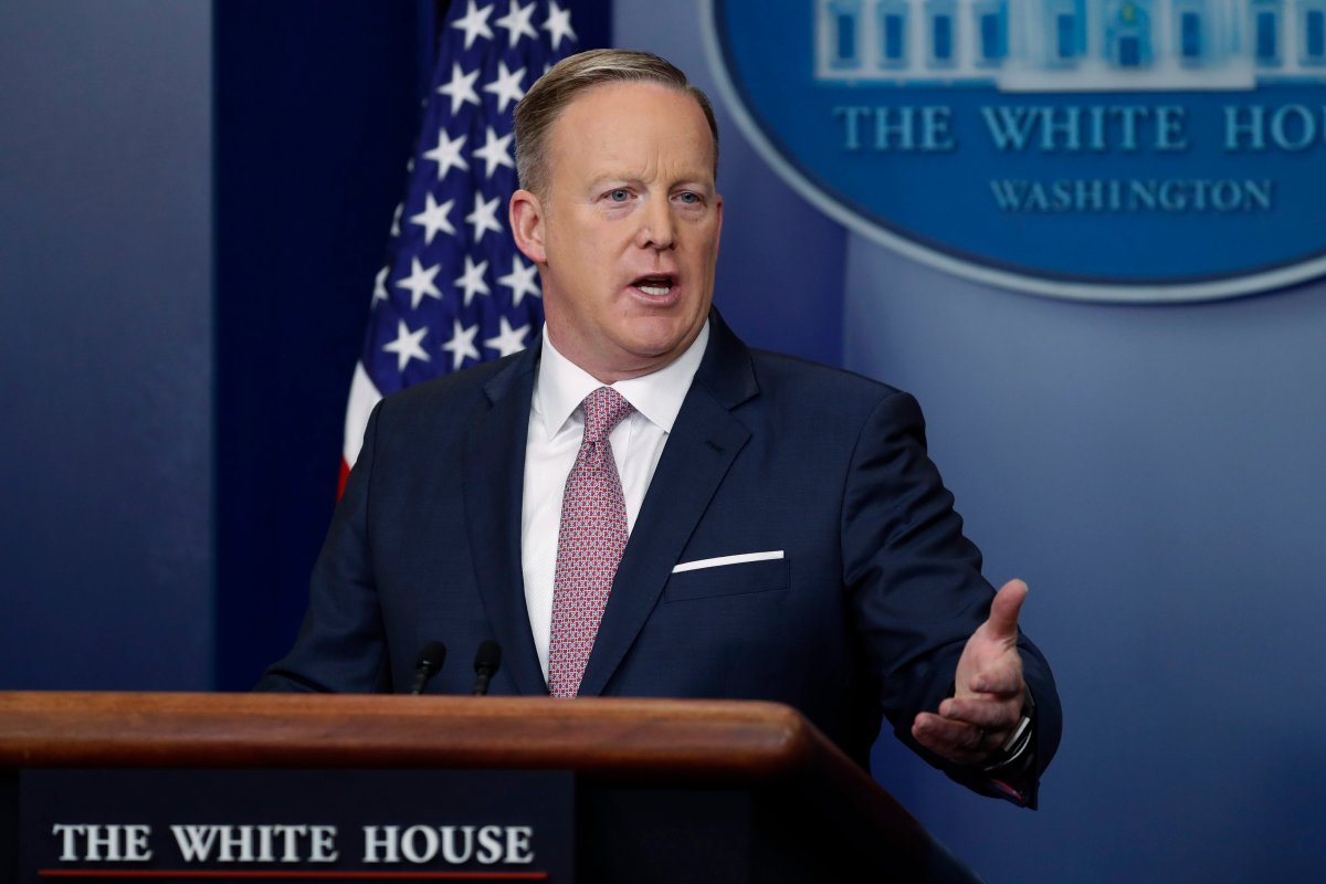 Sean Spicer, White House press secretary: ‘Our intention is never to ...