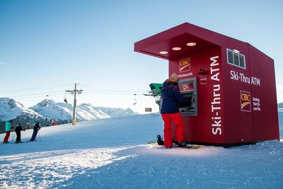 New ski-thru ATM installed on Whistler Mountain - image