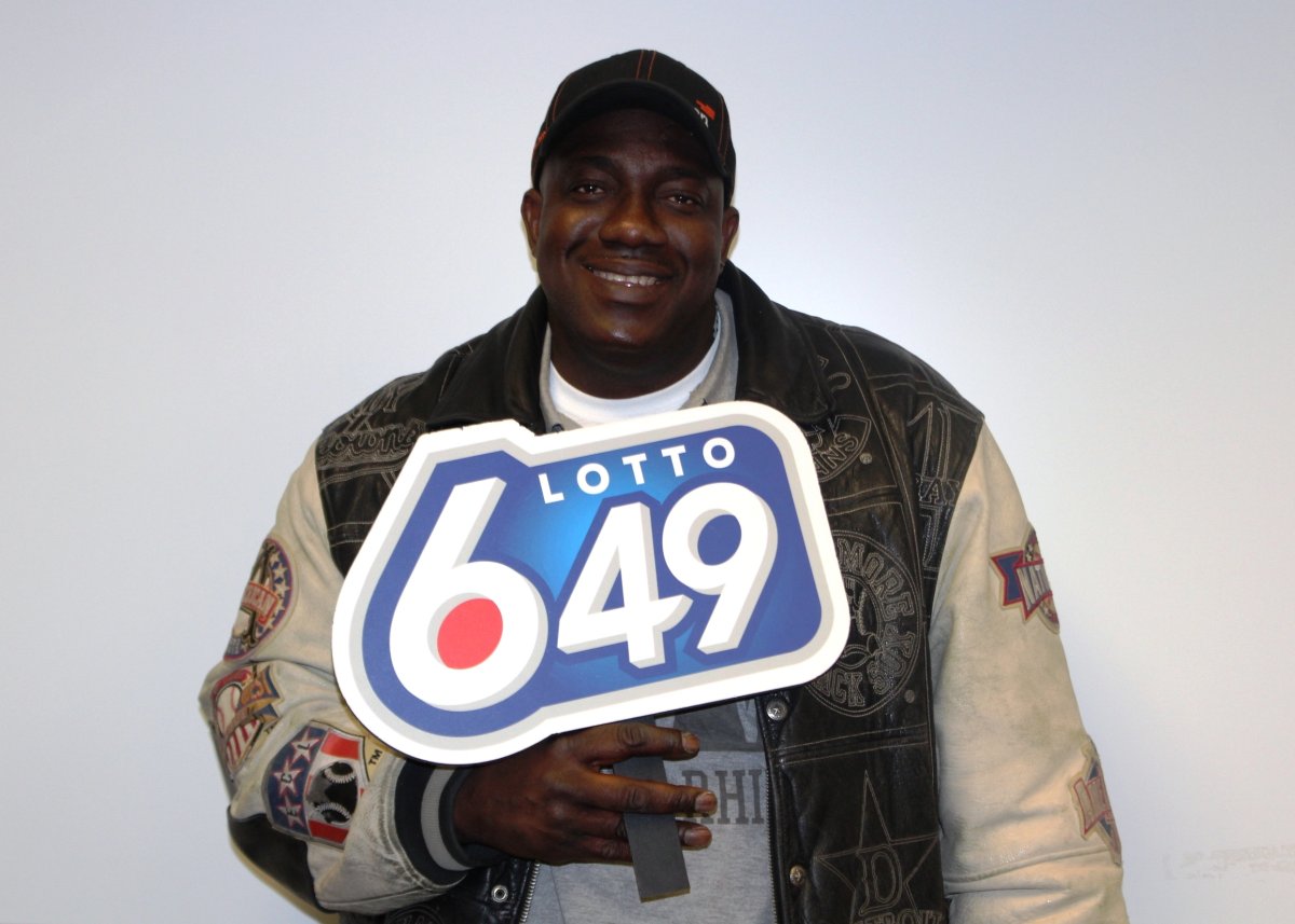 Emmanuel Ayomanor won $1 Million on a Lotto 6/49 ticket from the Dec. 10, 2016 draw. 