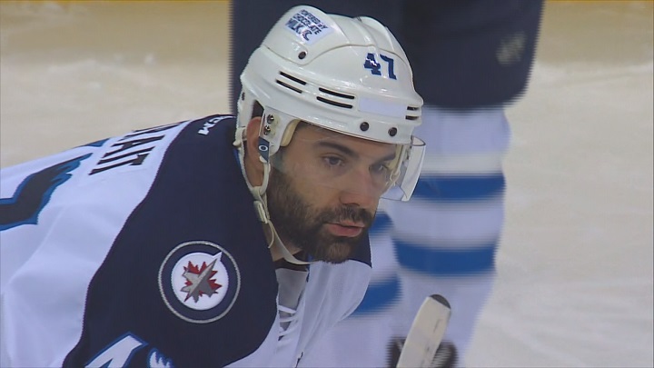 Defenceman Brian Strait with the Manitoba Moose.