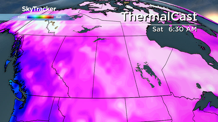 Extreme cold returns to kickoff the weekend.