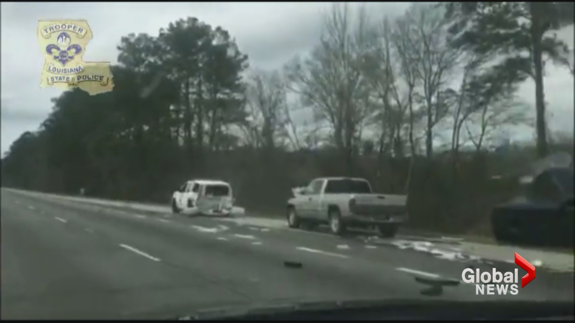 Video shows driver allegedly high on heroin slam into police car ...
