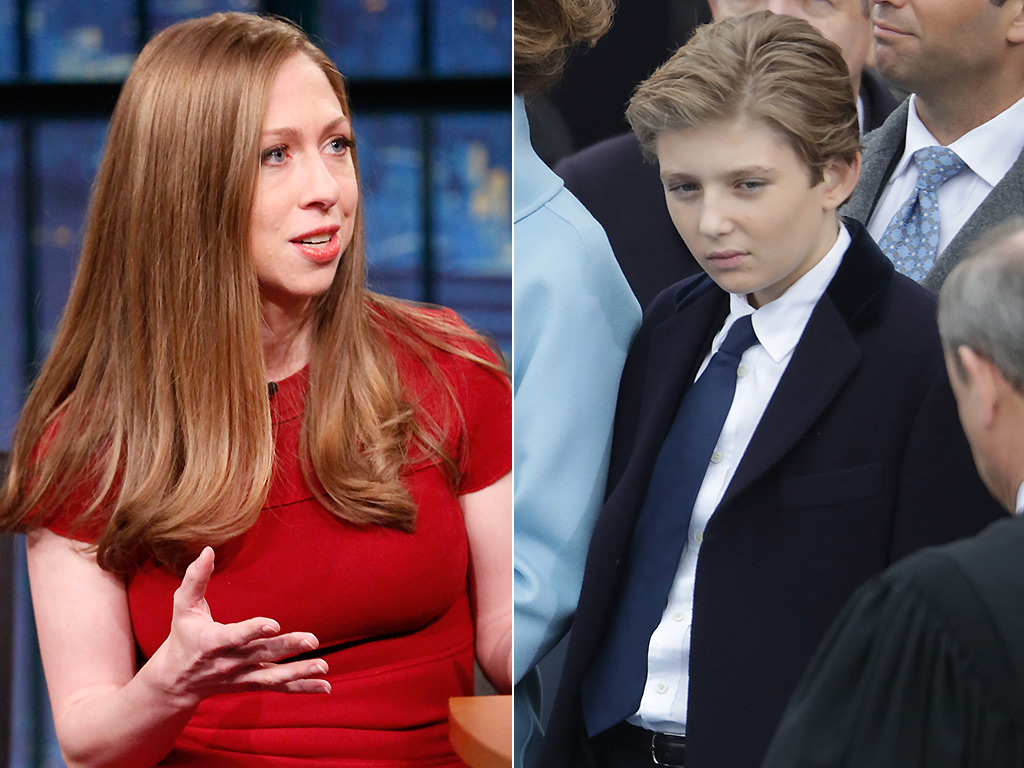 Chelsea Clinton stands up for Barron Trump on Twitter Globalnews.ca