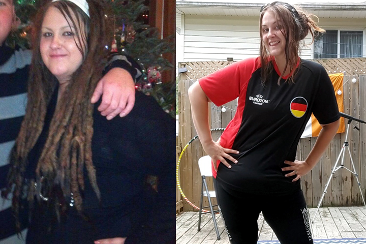 Ontario woman Nora Bock lost 130 pounds in 1.5 years.
