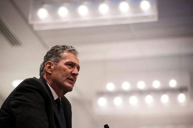 Manitoba Premier Brian Pallister speaks to the Economic Club of Canada in Toronto on Friday, January 13, 2017. 