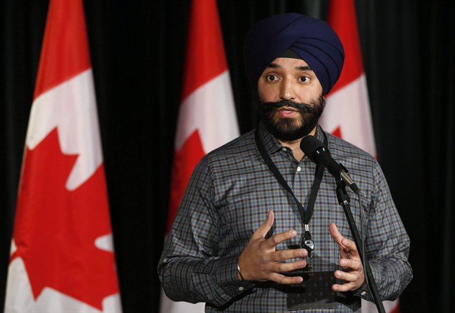 Innovation Minister Navdeep Bains made the supercluster announcement on Thursday in Ottawa.