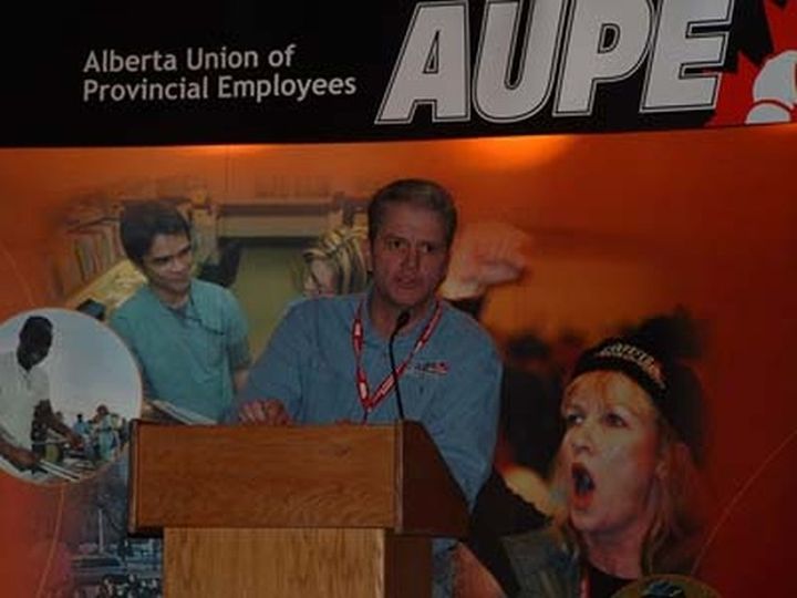 A file photo of former AUPE president Dan MacLennan.