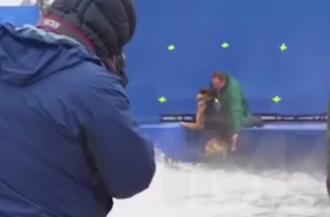 Video from the set of A Dog's Purpose, which was shot in Winnipeg in 2015.