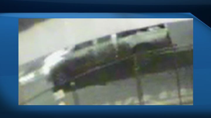 Police said they believe the suspect(s) in a deadly shooting in downtown Edmonton on Jan. 21, 2017 was driving this light-coloured, four-door Dodge Ram truck.