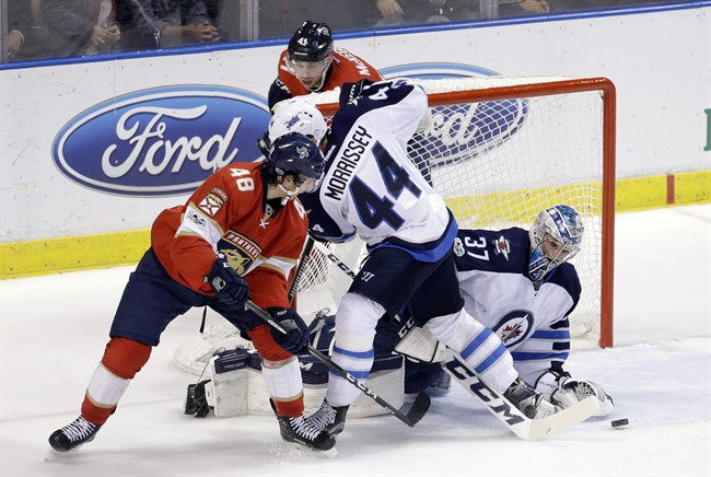 The suspension comes after Morrissey had a hearing Wednesday with NHL Player Safety.