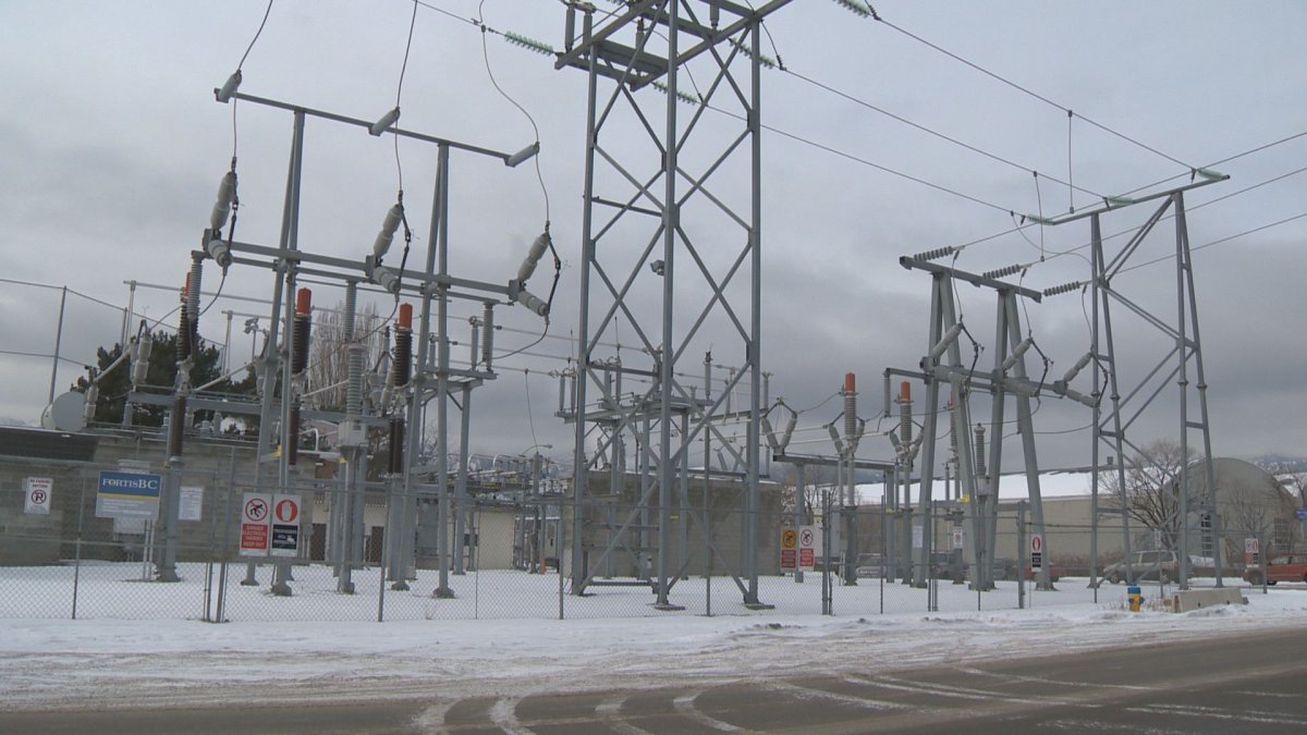 FortisBC is reporting a spike in power usage during this season's cold snap. 