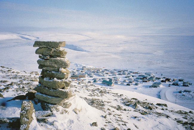 A view of Resolute in April, 2006.