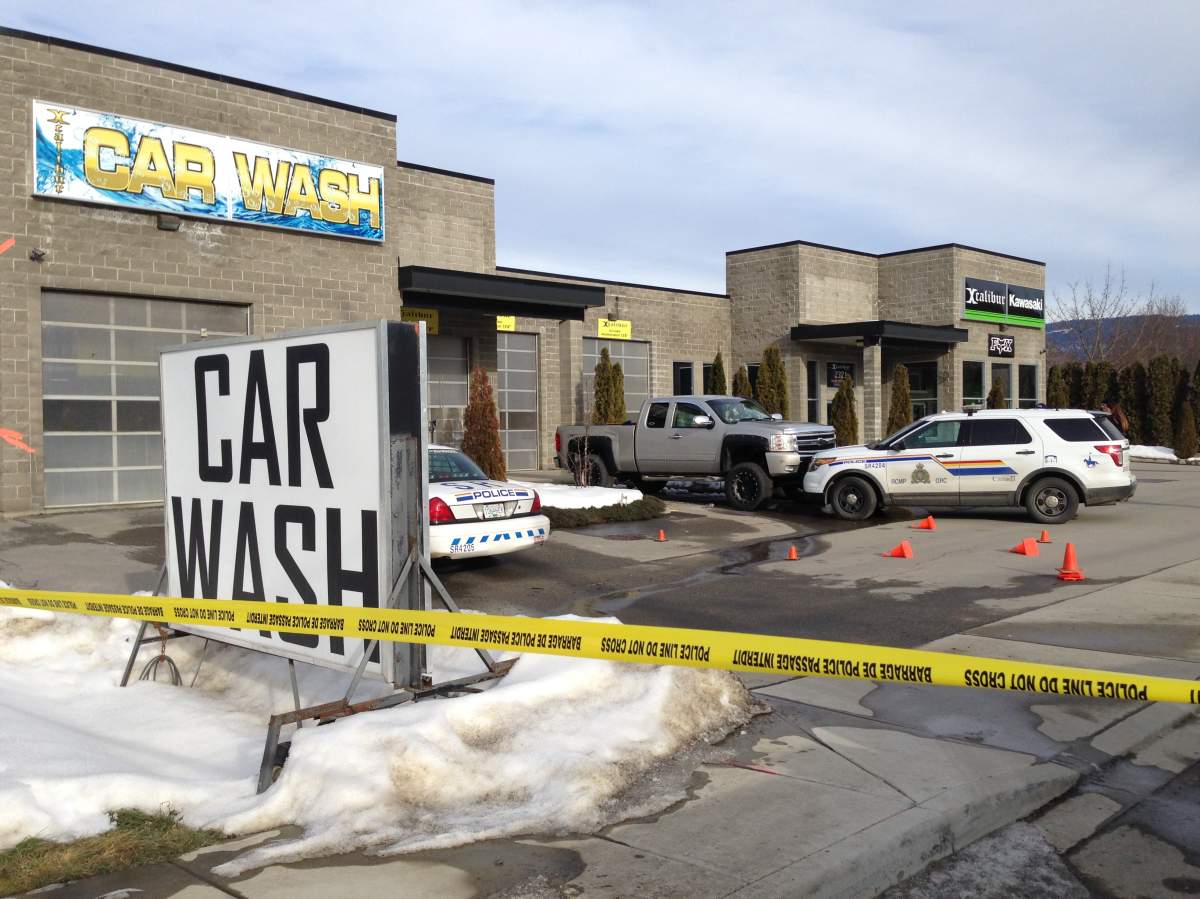 Man shot by Salmon Arm RCMP.