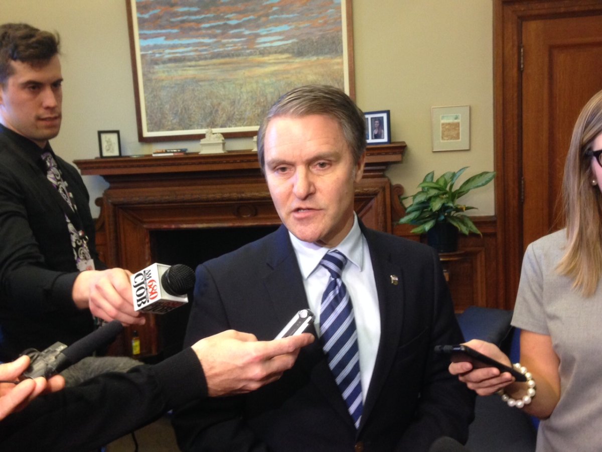 The Manitoba government's deficit last year turned out to be lower than expected.