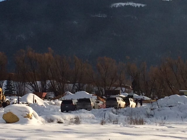 Adult male killed in workplace accident in north Okanagan.