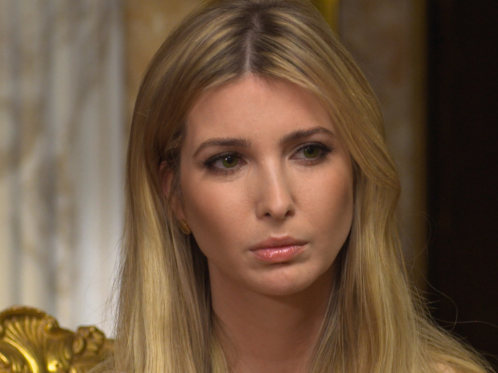 Ivanka Trump is being criticized for sharing a glamorous picture on the same night that thousands took to the streets to protest a ban on Muslims.