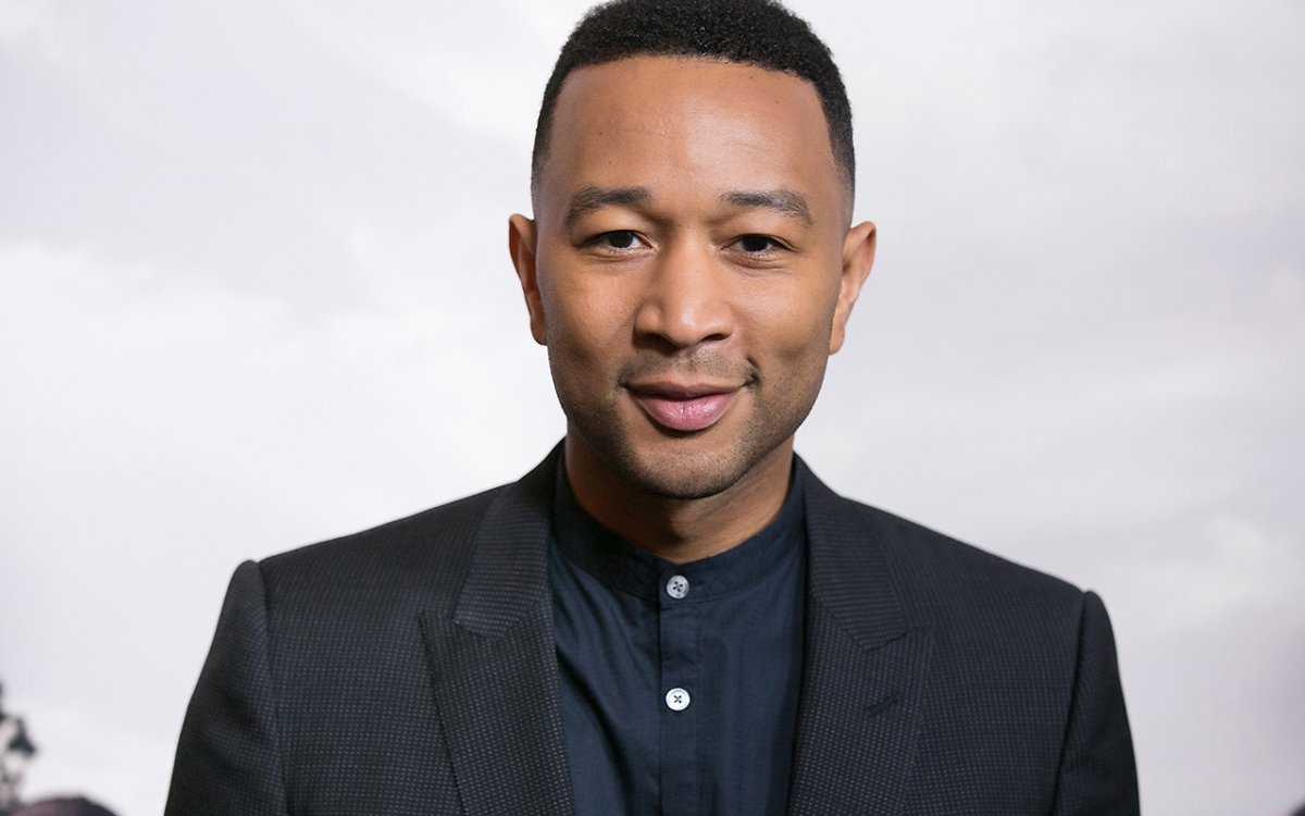 John Legend attends the photo call For WGN America's "Underground" and "Outsiders"  at Langham Hotel on January 13, 2017 in Pasadena, California.