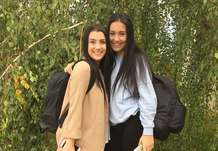 Kelsey Nelson (left) and Meghan Bomford.