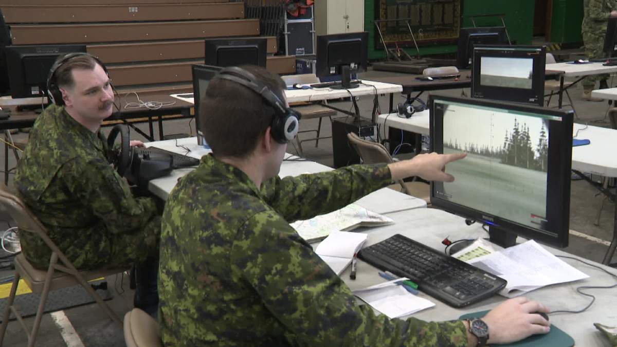 Virtual demo at Mewata Armoury creates realistic battlefield scenarios - image