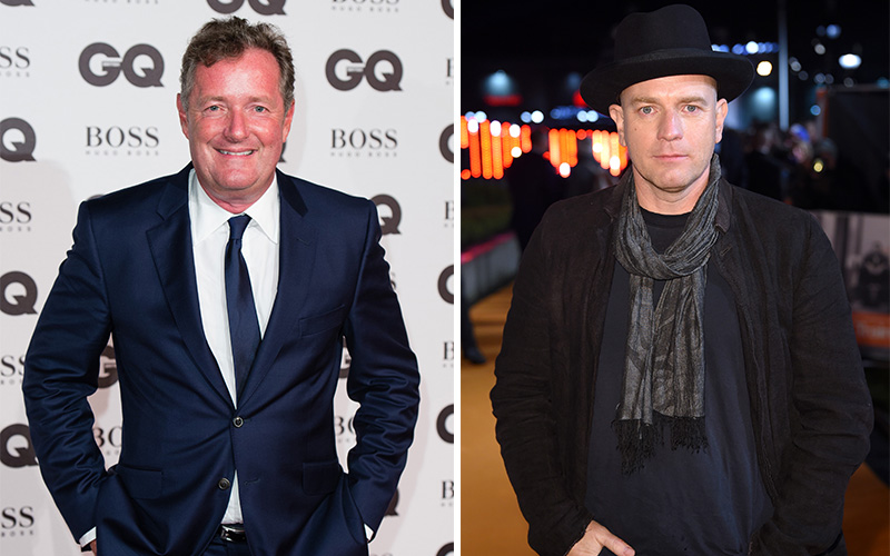 Piers Morgan, Ewan McGregor feud gets nastier after new op-ed column - image