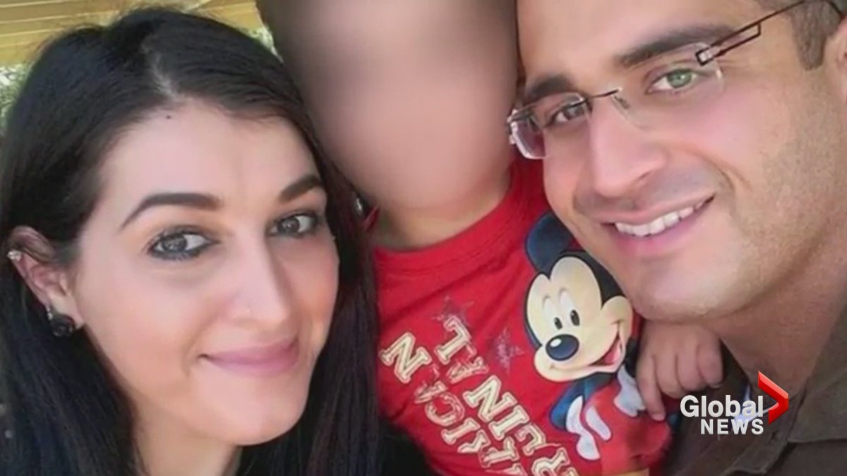 FILE -- Noor Salman (left) and Omar Mateen (right) are shown in an undated photo.