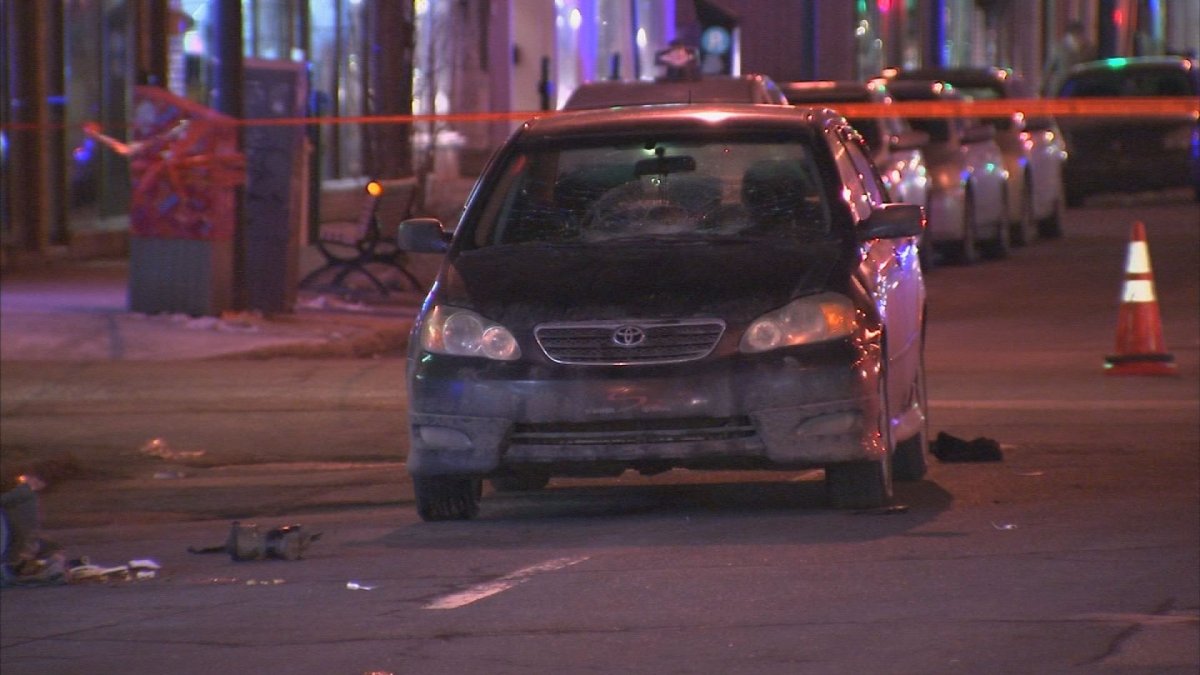 A 61-year-old man was struck by a car at around 7:30 p.m. Sunday at the corner of Outremont Avenue and Jean-Talon Street, Monday, January 23, 2017.