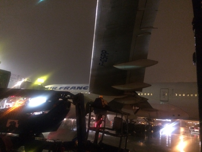 Two airplanes at Pearson International Airport have collided wing tips on Jan. 3, 2017.