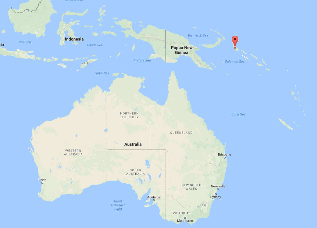A 7.9 Magnitude earthquake hit off Papua New Guinea Sunday, Jan. 22, 2017. 