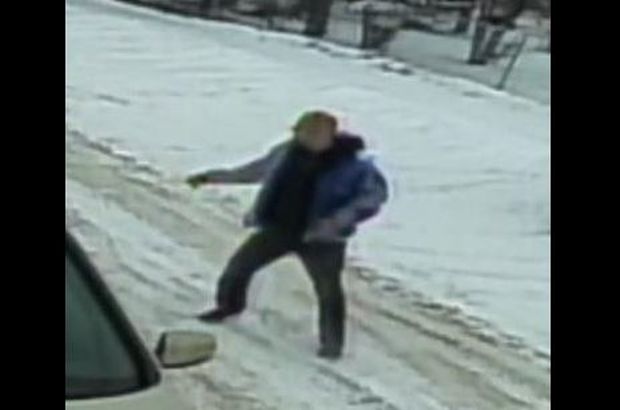 Red Deer RCMP are looking for this man, believed to have assaulted a senior as she was leaving church New Years Day.
