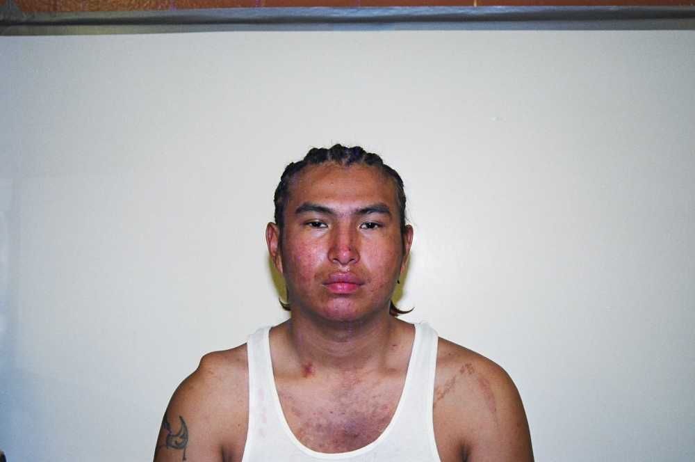 RCMP search for Taron Twoyoungmen after a liquor store robbery and assault near Edmonton, Thursday, Jan. 5, 2017. 