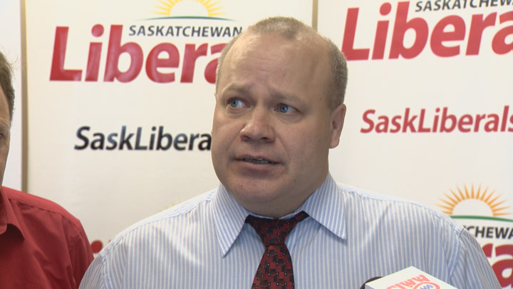 Darrin Lamoureux, leader of the Saskatchewan Liberal Party, is running in upcoming Saskatoon-Meewasin byelection.