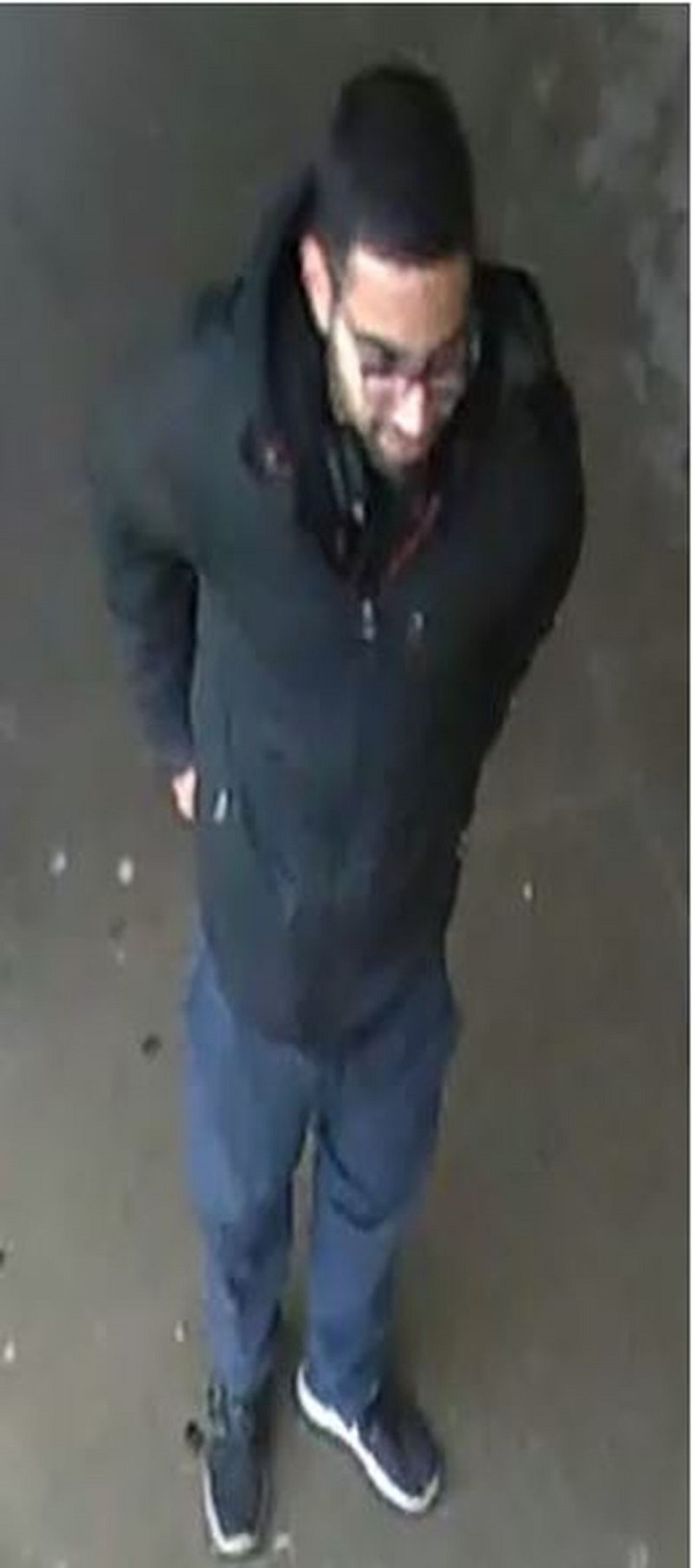 Security camera image of male suspect sought in sexual assault of woman in North York.