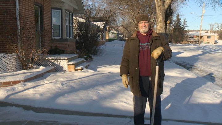 In his latest song 'Snow Shovelin' Man,' Canadian musician Bob King sings about the joys of shoveling snow. 
