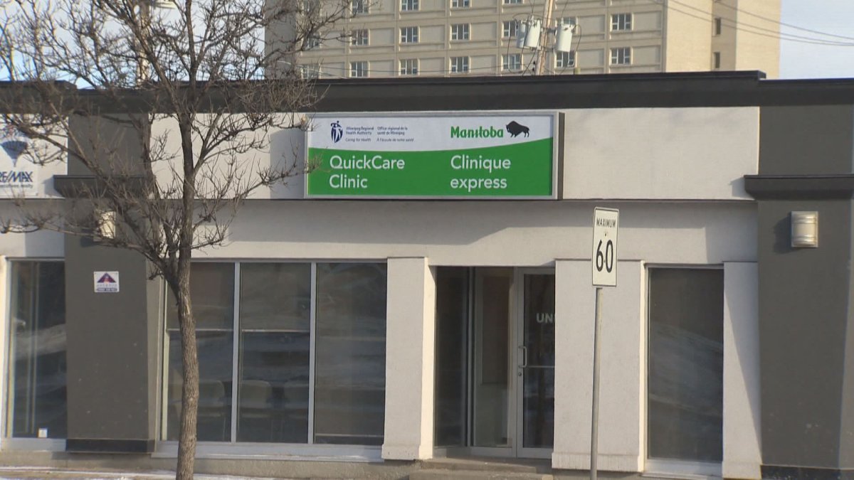 The QuickCare Clinic on St. Mary's Road will be closing at the end of January. 