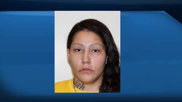 Tamra Myrna Hardy, 29, is wanted by RCMP in Alberta on charges of break and enter, robbery and manslaughter. 