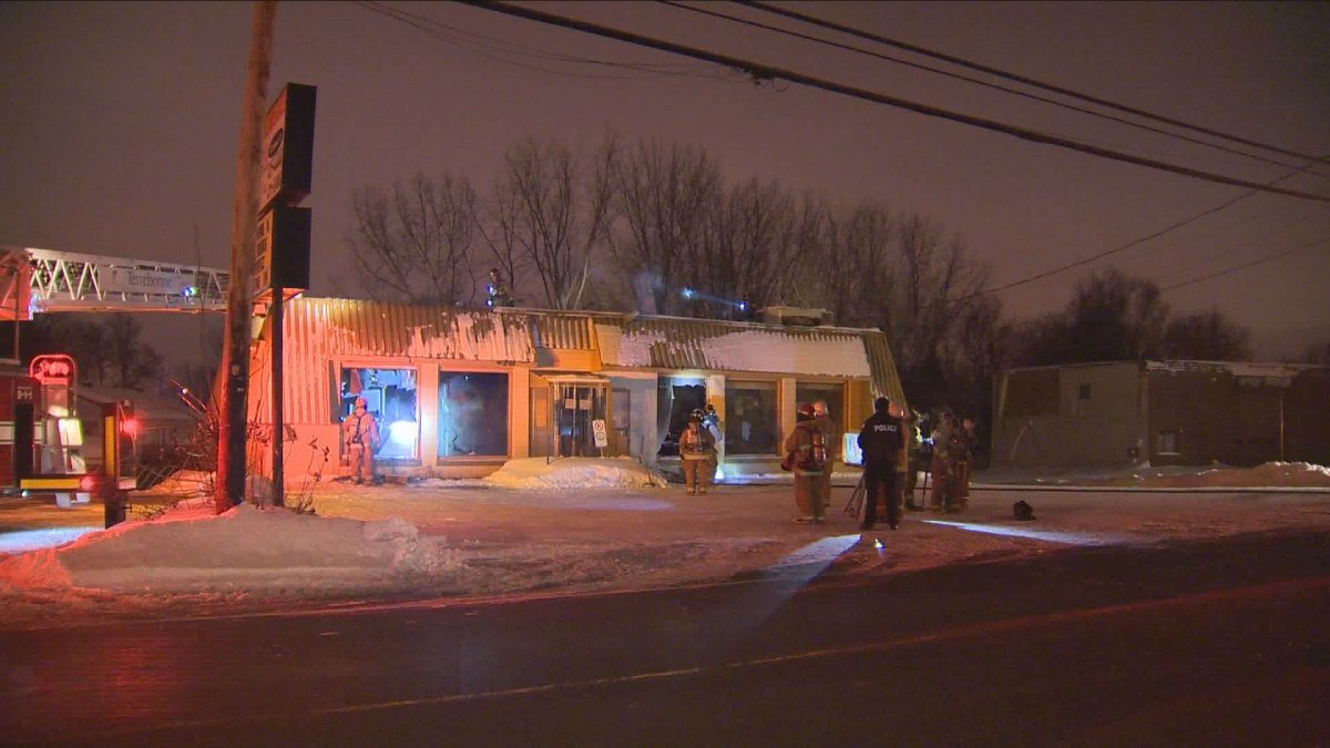 A restaurant in Terrebonne is believed to be the target of a criminal act after it caught fire early Tuesday morning, Tuesday, January 3, 2016.