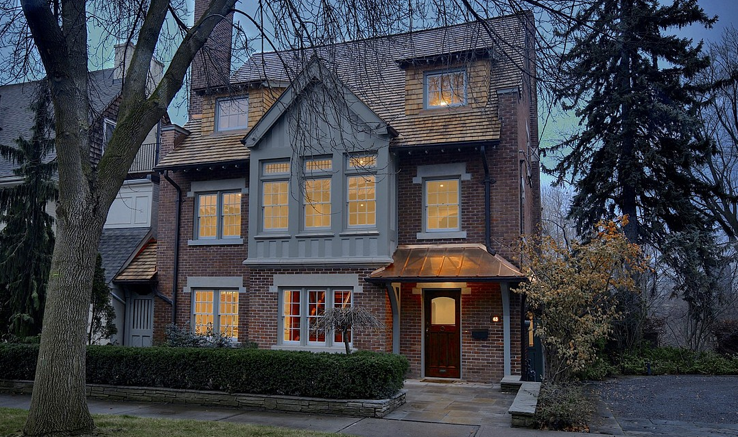 A $4.5-million home for sale in January 2017 in Toronto’s Rosedale area.