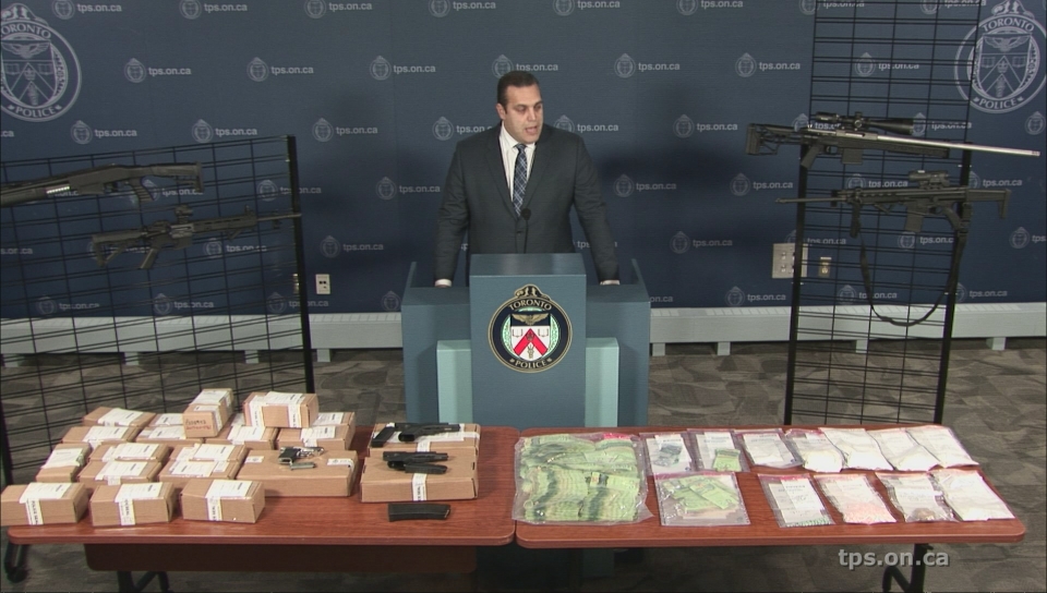 3 men, 1 woman face 165 charges in Toronto guns and drugs bust ...