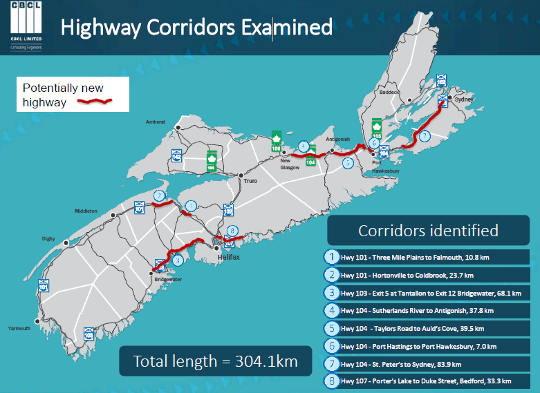 Highway 103 Nova Scotia Map Tolling Nova Scotia Highways Will Allow Twinning 'Decades Earlier':  Province - Halifax | Globalnews.ca