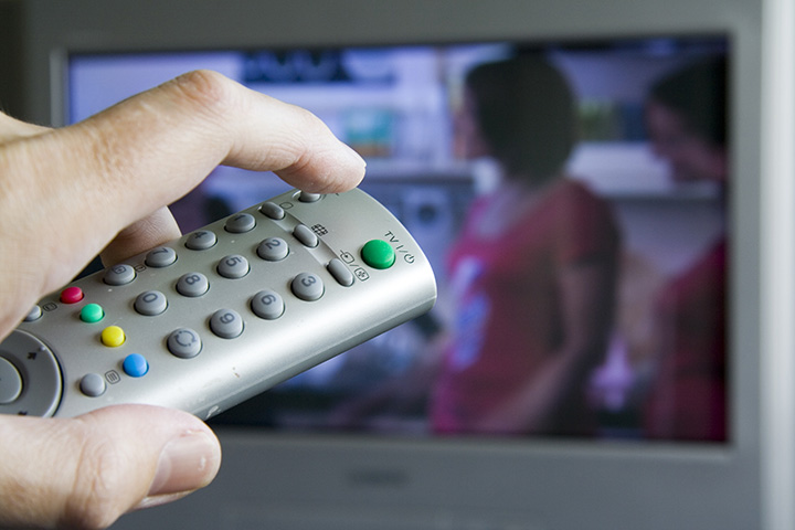 A universal remote control is pictured in this undated file photo. 