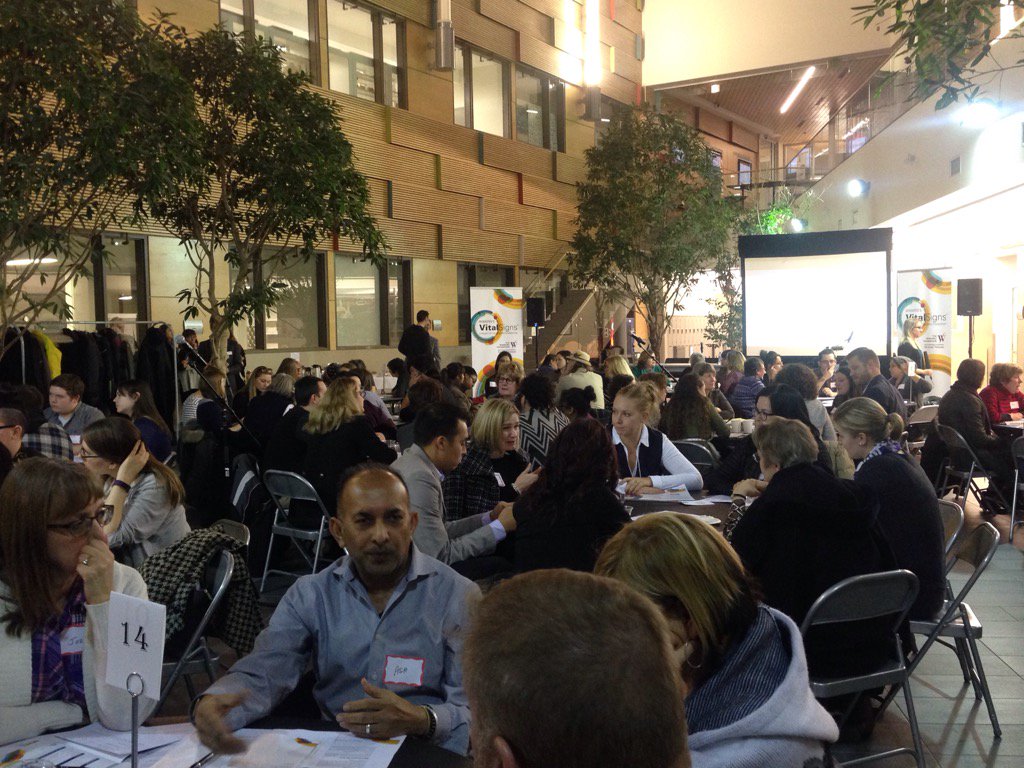 The event presented by The Winnipeg Foundation in partnership with the Canadian Mental Health Association brought community members and experts together to discuss improving the quality of life for people living in Winnipeg.