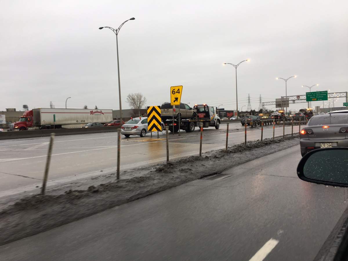Freezing rain photos in Montreal.