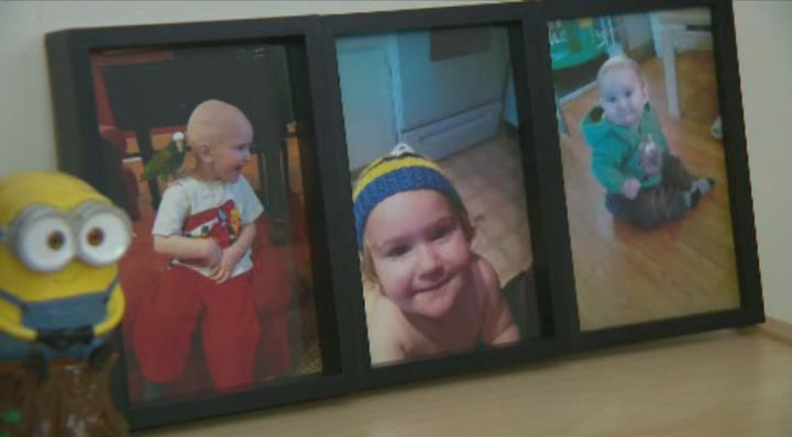 Rachel Thomson is hoping someone will return her phone that has photos of her son Zachery, who she lost to cancer last year,.