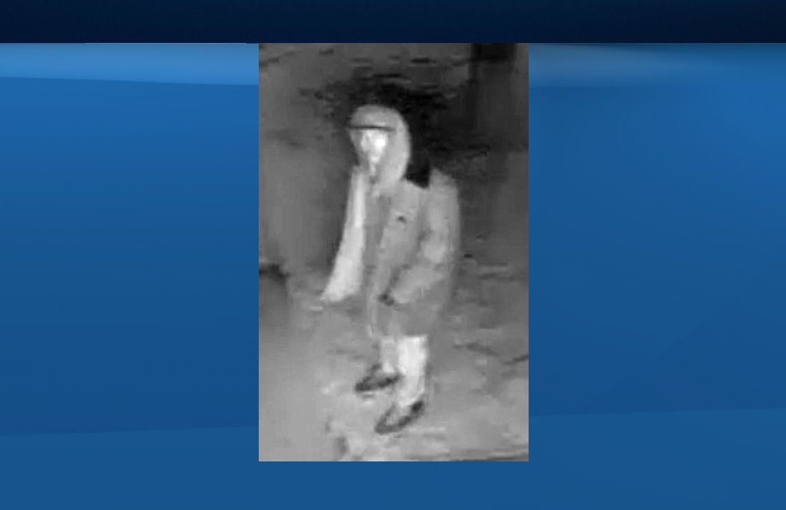 Red Deer RCMP release a photo of a man who allegedly wrote hateful messages in the snow outside an Islamic centre.