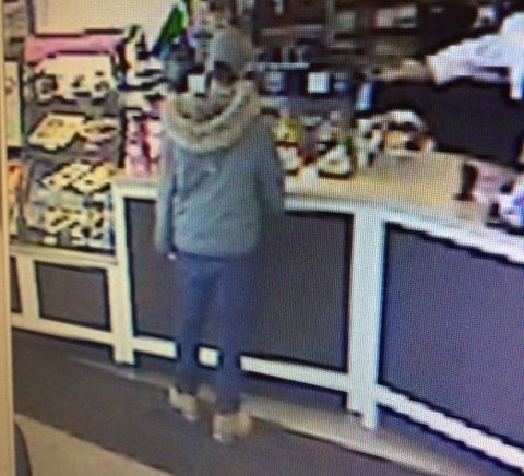 The man police say is a suspect in a report of a stolen truck from Meadowlark Mall. 