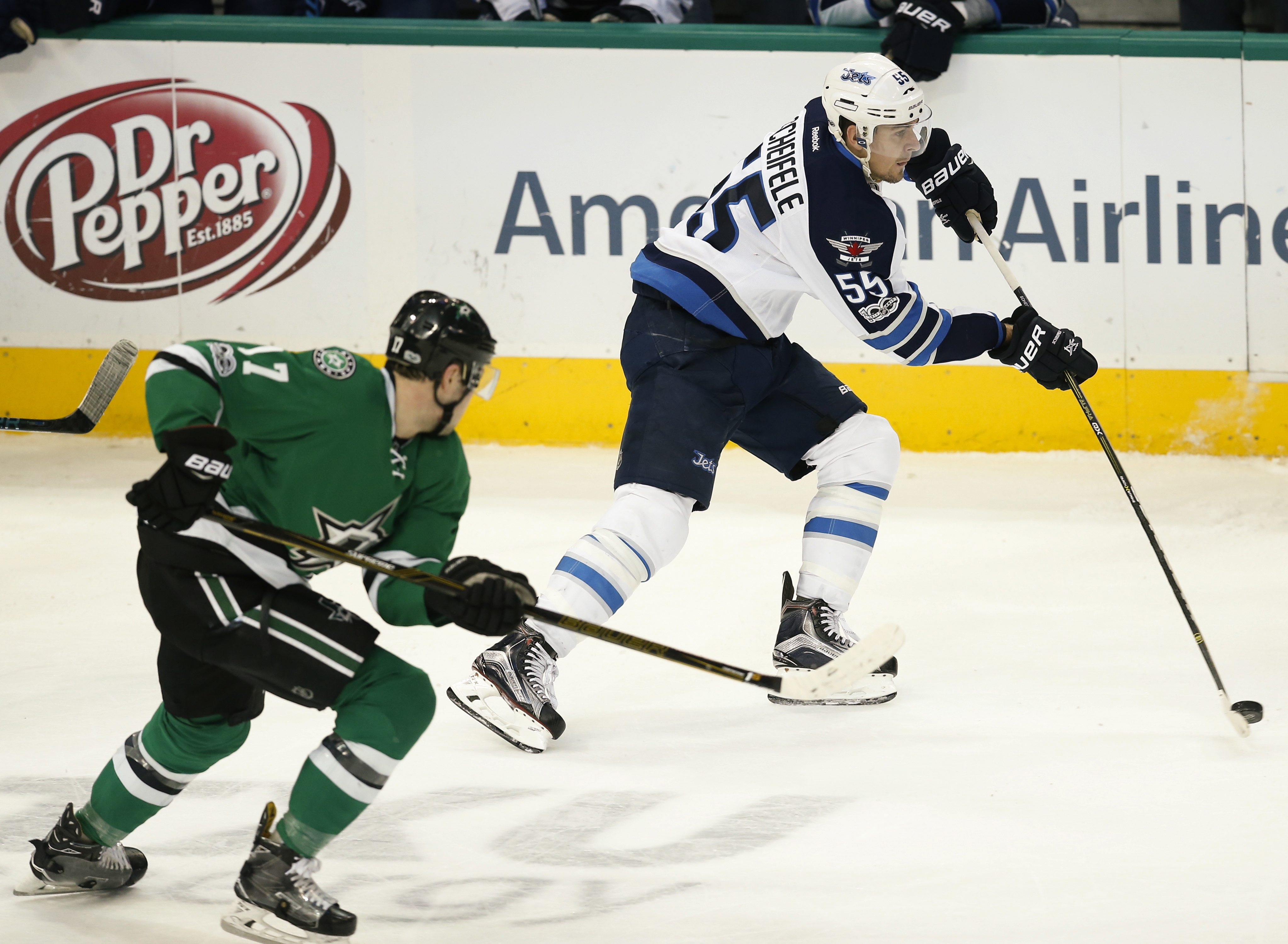 Mark Scheifele leads Winnipeg Jets past Dallas Stars, 4-3